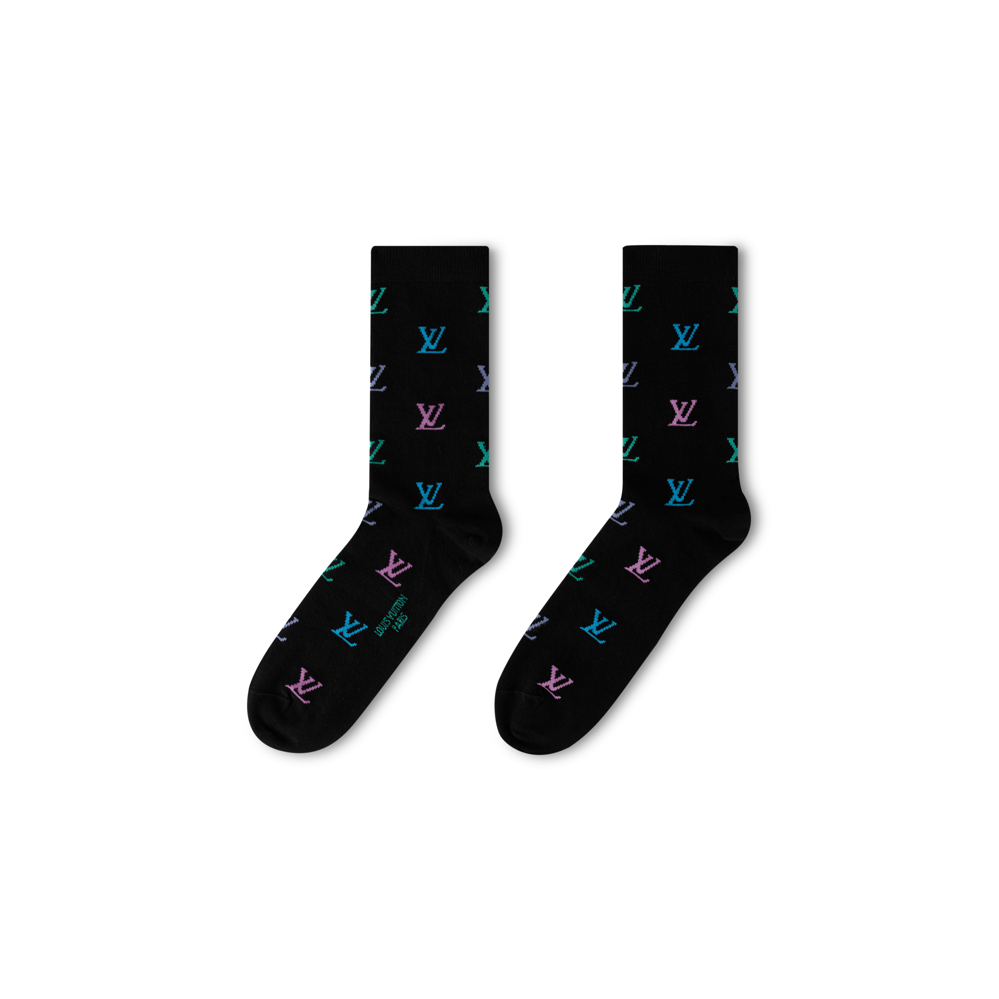 LV Blason Shading Socks S00 - Accessories | LOUIS VUITTON